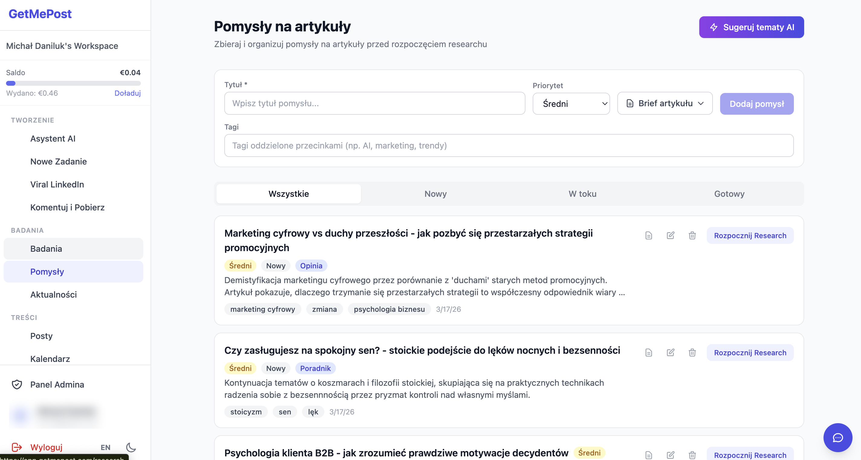 GetMePost — multi-platform publishing